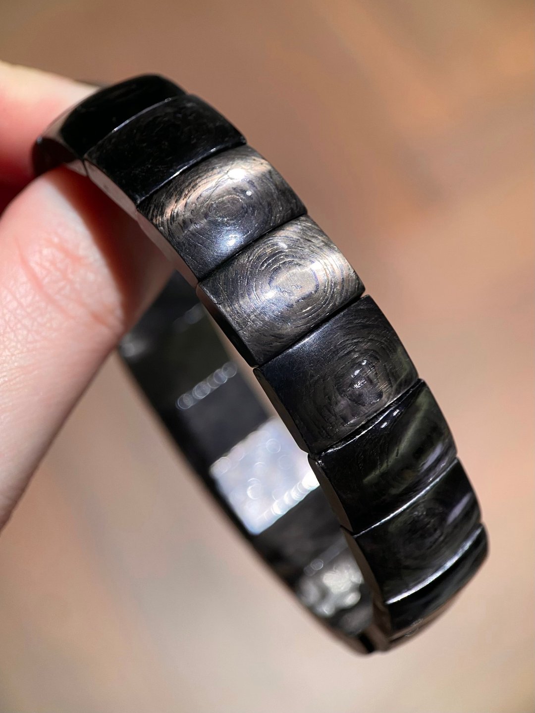 金运石 14.5mm 手牌 手链 招财 防小人 休息之石 - 手链/手环 - 水晶 