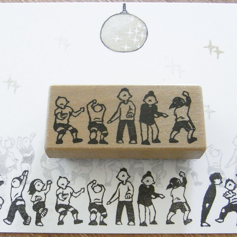 舞动印章 团队 2 - 印章/印台 - 橡胶 卡其色