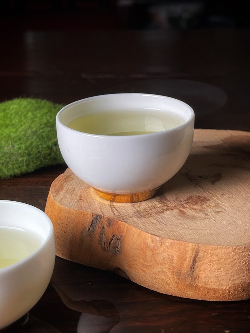 【淬色】福杯(养生杯 负离子 酒杯 茶杯 婚庆 乔迁 送礼 订制) - 茶具/茶杯 - 瓷 白色