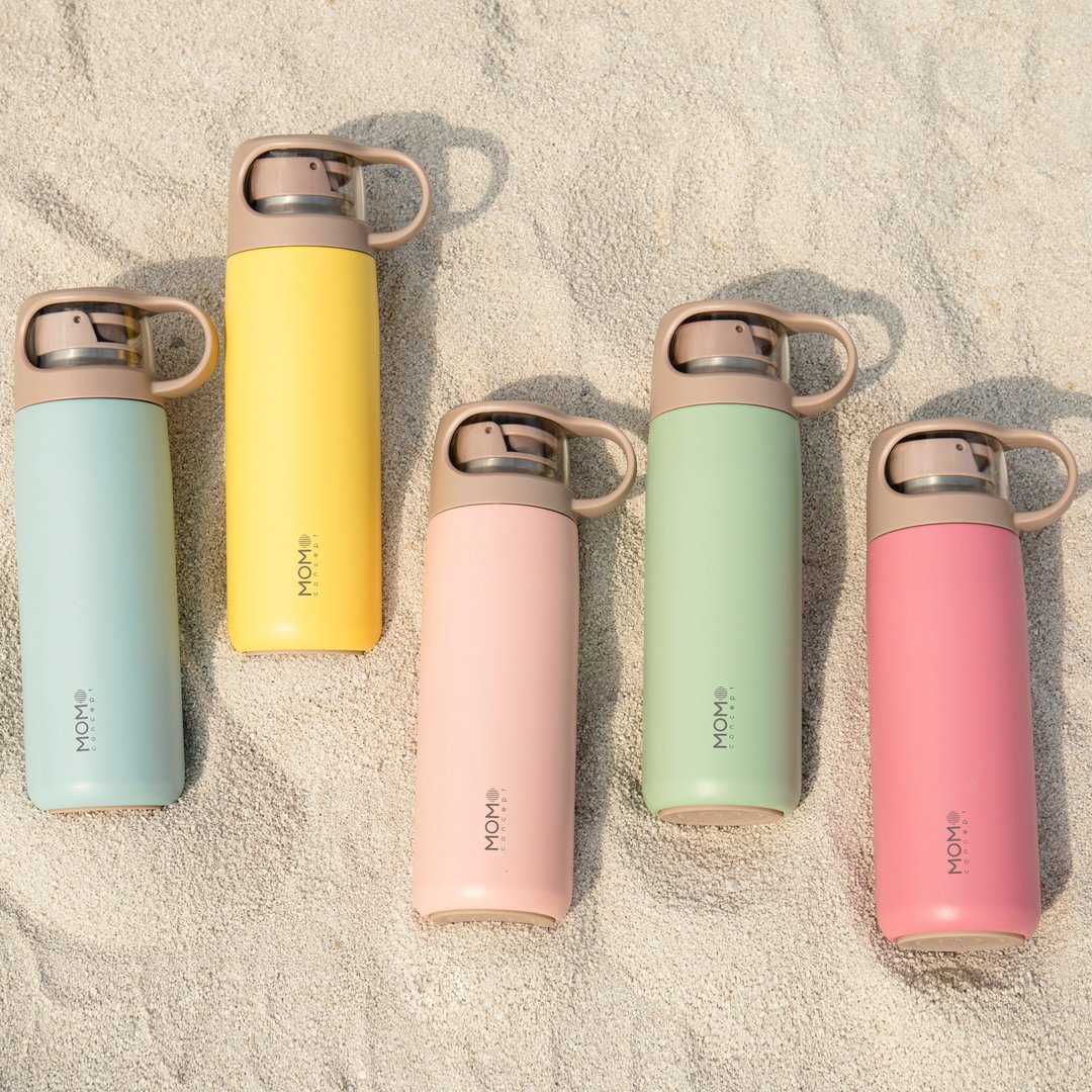 日本 MOMOCONCEPT Cube Flask 芙拉科保温杯 380ml - 保温瓶/保温杯 - 不锈钢 多色