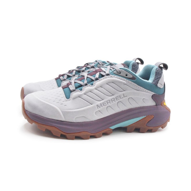 MERRELL MOAB SPEED 2 LTR WATERPROOF防泼水登山鞋 女鞋-灰蓝紫 - 女款运动鞋/球鞋 - 防水材质 