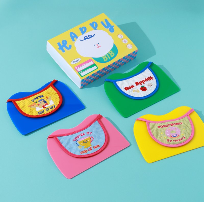 美食围兜围裙有 4 种图案可供选择。 - 衣/帽 - 其他材质 多色