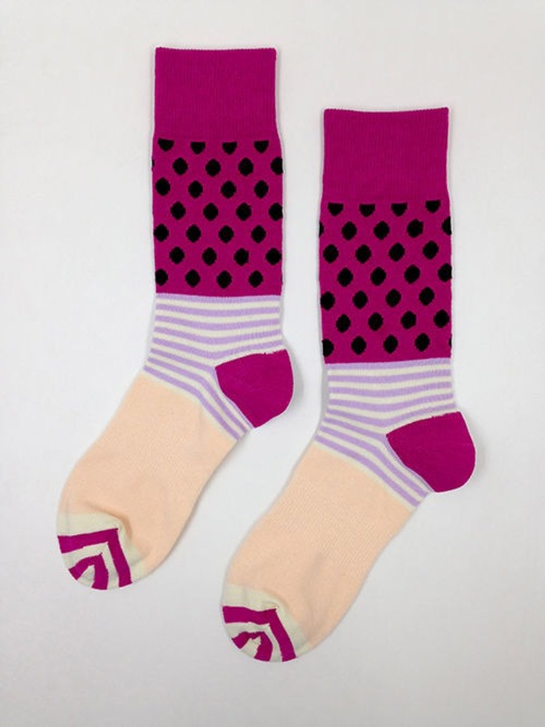 GillianSun Socks Collection【HOT 热销款】036PP - 袜子 - 棉 粉红色