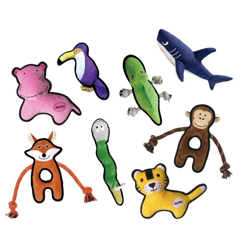海洋森林系列 耐咬耐磨玩具 V-PET 玩偶 共六款 - 玩具 - 其他材质 