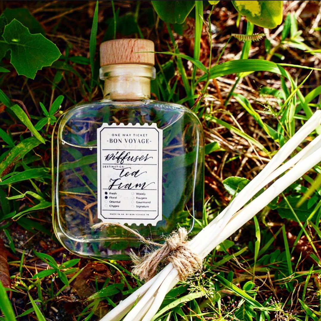 Tea Farm 室内扩香瓶 - Diffuser 130ml - 香薰/精油/线香 - 精油 透明
