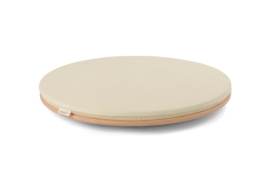 Wobbel - 360圆盘平衡板 - 软垫 - Oatmeal - 儿童家具 - 棉．麻 