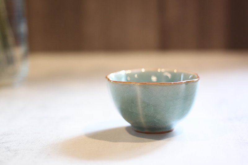【送礼好物】祥亿 哥窑冰裂纹 幸运茶杯 名家叶敏祥作品 - 茶具/茶杯 - 陶 
