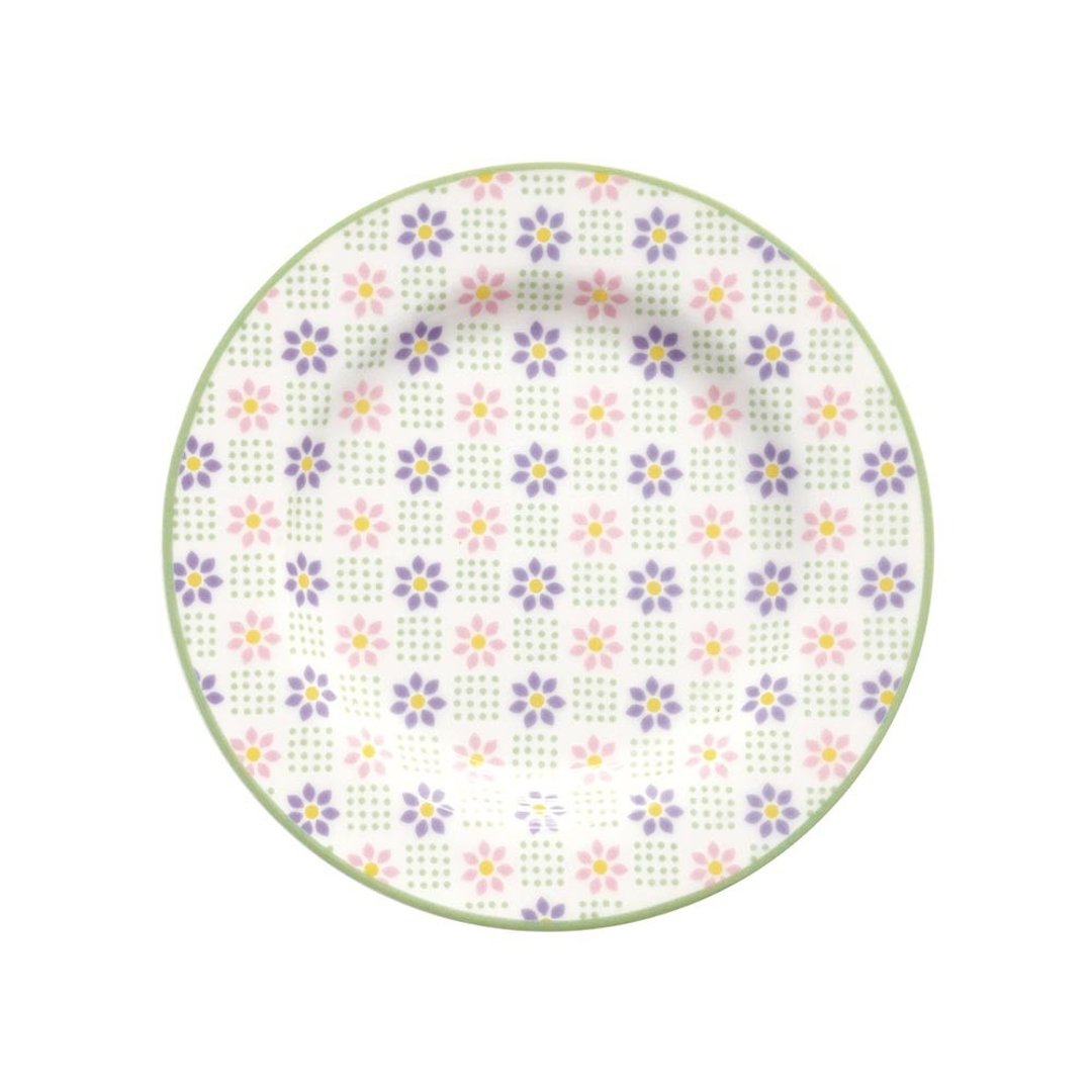 丹麦GreenGate Sybille white 餐盘15cm - 盘子/餐盘/盘架 - 其他材质 
