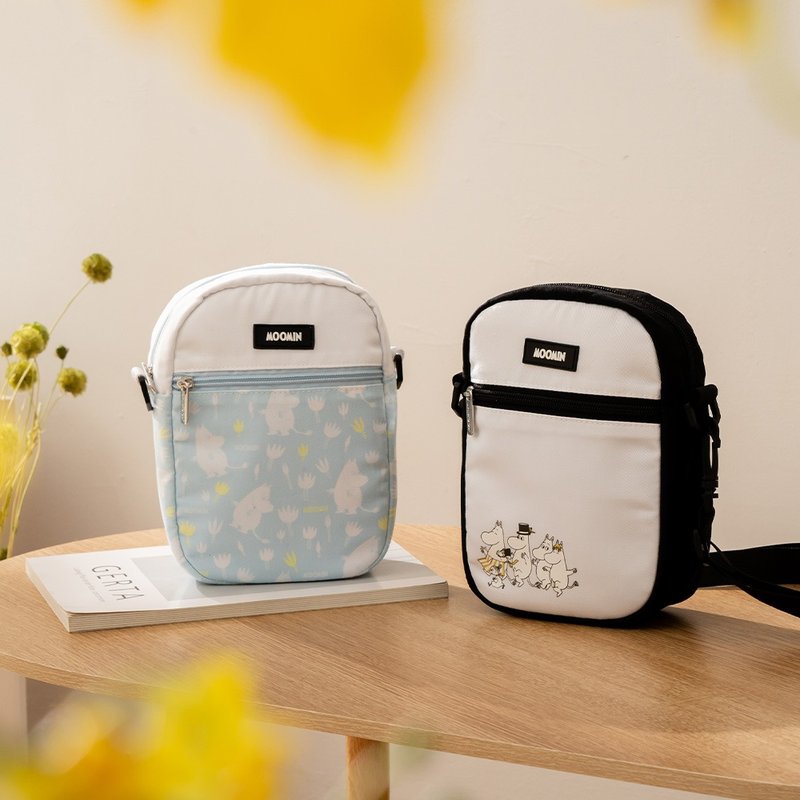 【Moomin噜噜米姆明】斜肩包 迷你包 斜背包 侧背包 - 侧背包/斜挎包 - 其他材质 透明