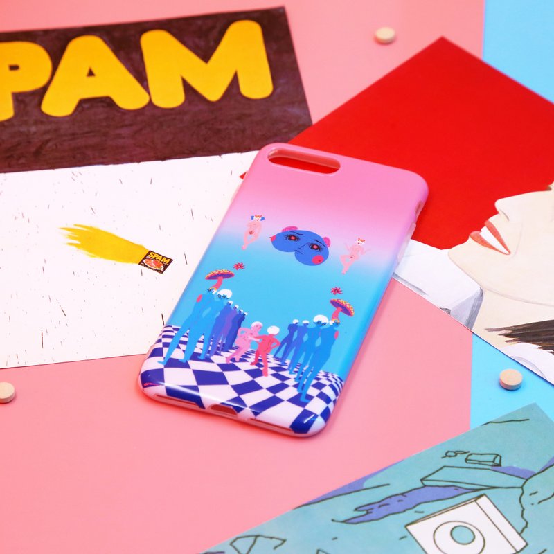 三时七有SENSECUE 原创设计插画卡通潮酷iphone手机壳全包软 幻舞 - 手机壳/手机套 - 环保材料 
