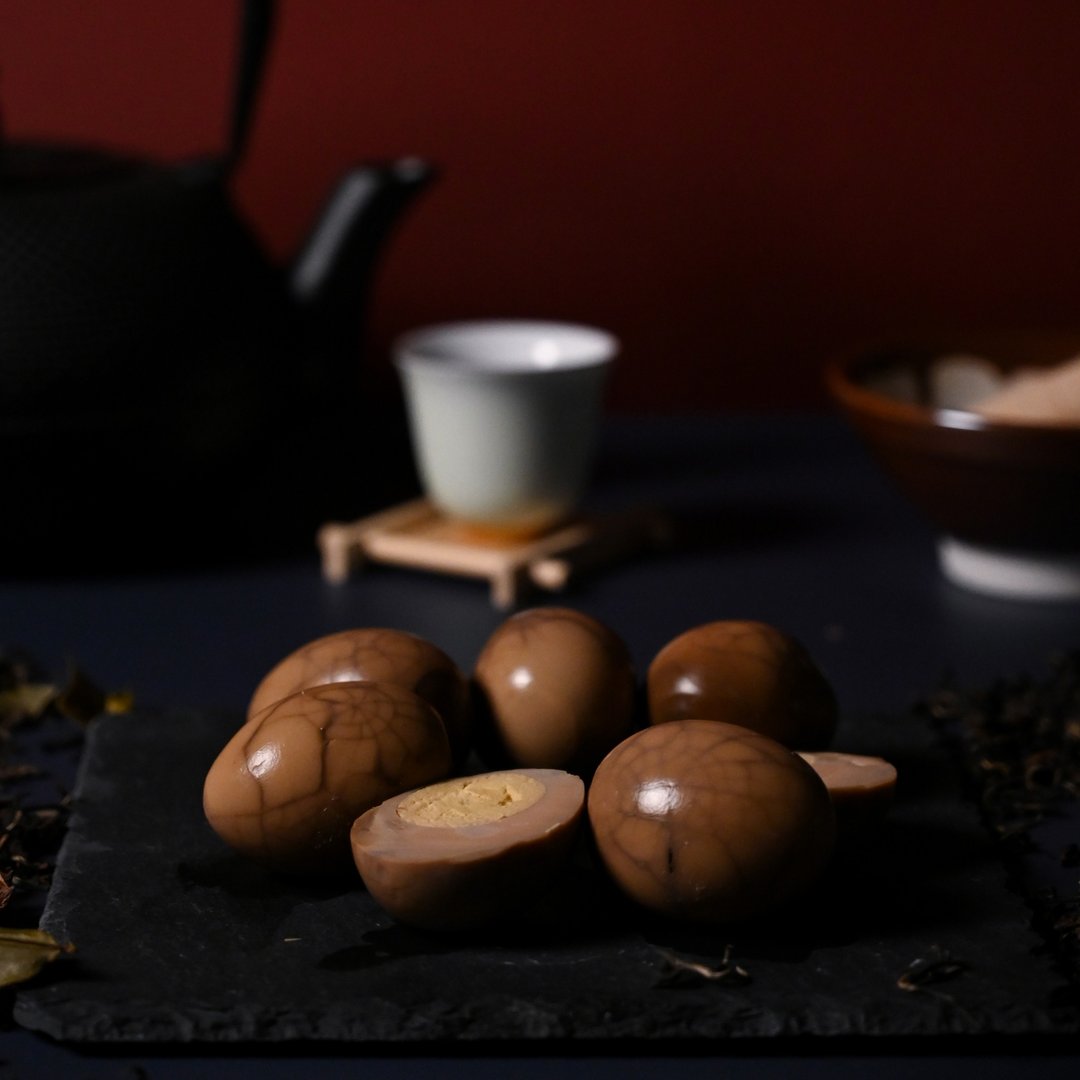 ∣所长茶叶蛋|经典原味茶叶蛋8包、手工焙炒豆干5包 - 熟食小吃 - 新鲜食材 橘色