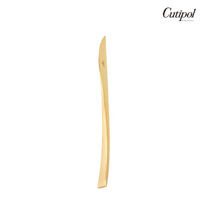 葡萄牙 Cutipol  DUNA 雾金主餐刀 - 餐刀/叉/匙组合 - 不锈钢 金色