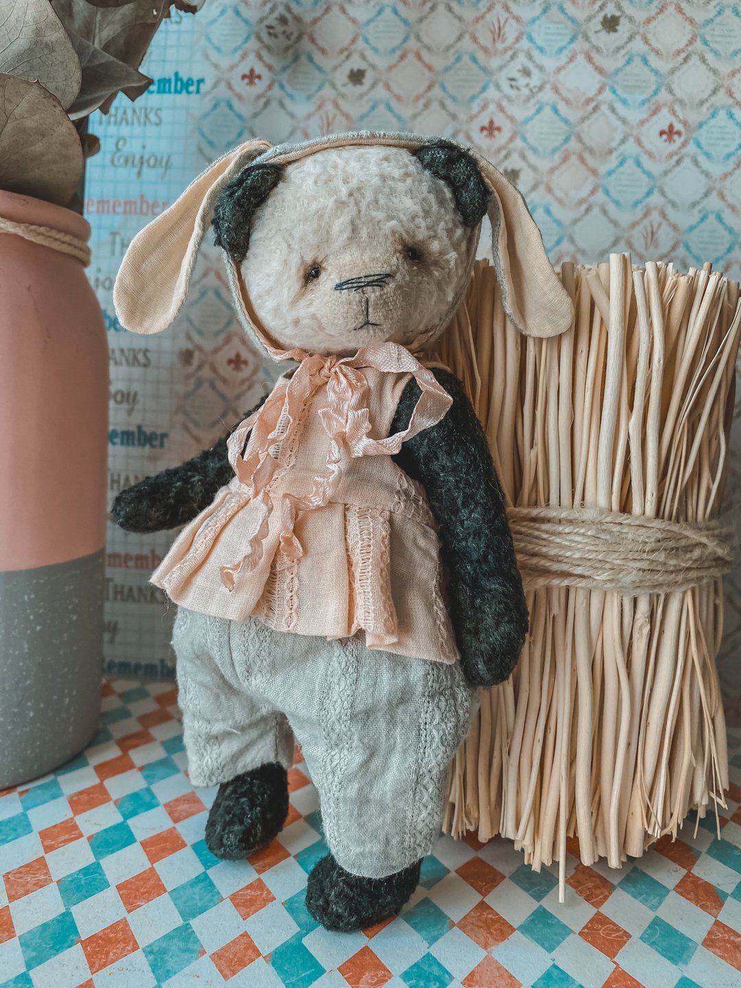 Teddy panda, cute panda, soft toys - 玩偶/公仔 - 其他材质 多色