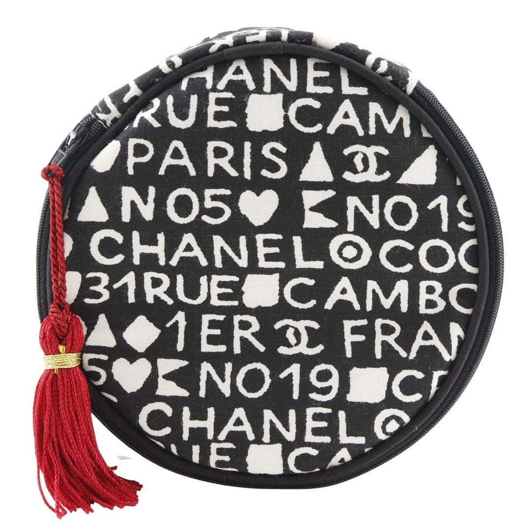 【日本直送】香奈儿 CHANEL 化妆包 赠品 31rue cambon 棉 黑色 女性【二手】 - 化妆包/杂物包 - 棉 黑色