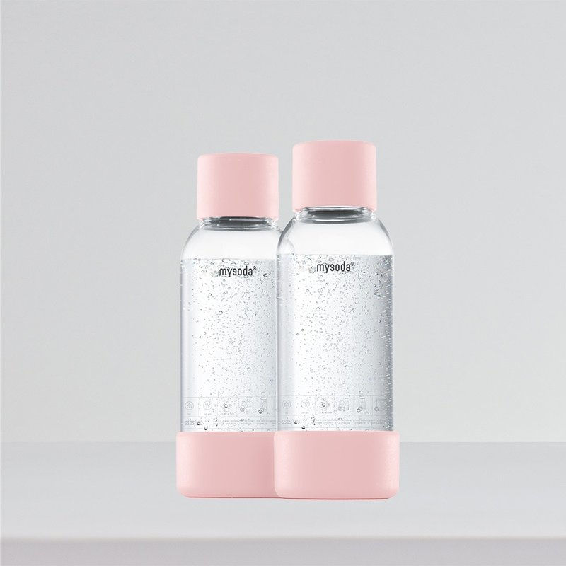 芬兰【mysoda】0.5L专用水瓶-2入-粉 - 水瓶/水壶 - 其他材质 粉红色
