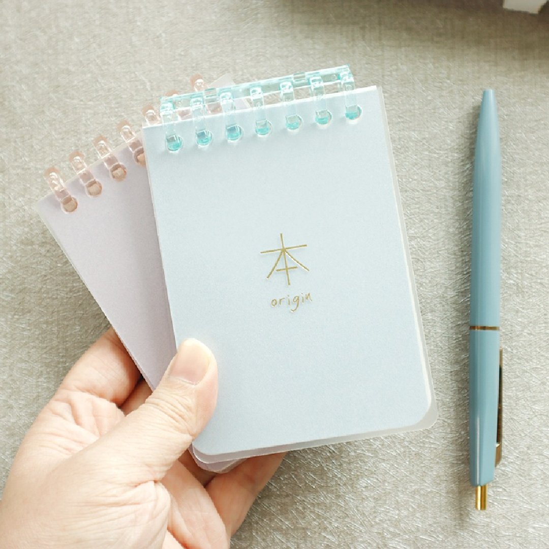 本系列 / 7孔夹100K活页上翻横罫笔记(3色) SN-100547 上翻笔记本 - 笔记本/手帐 - 纸 