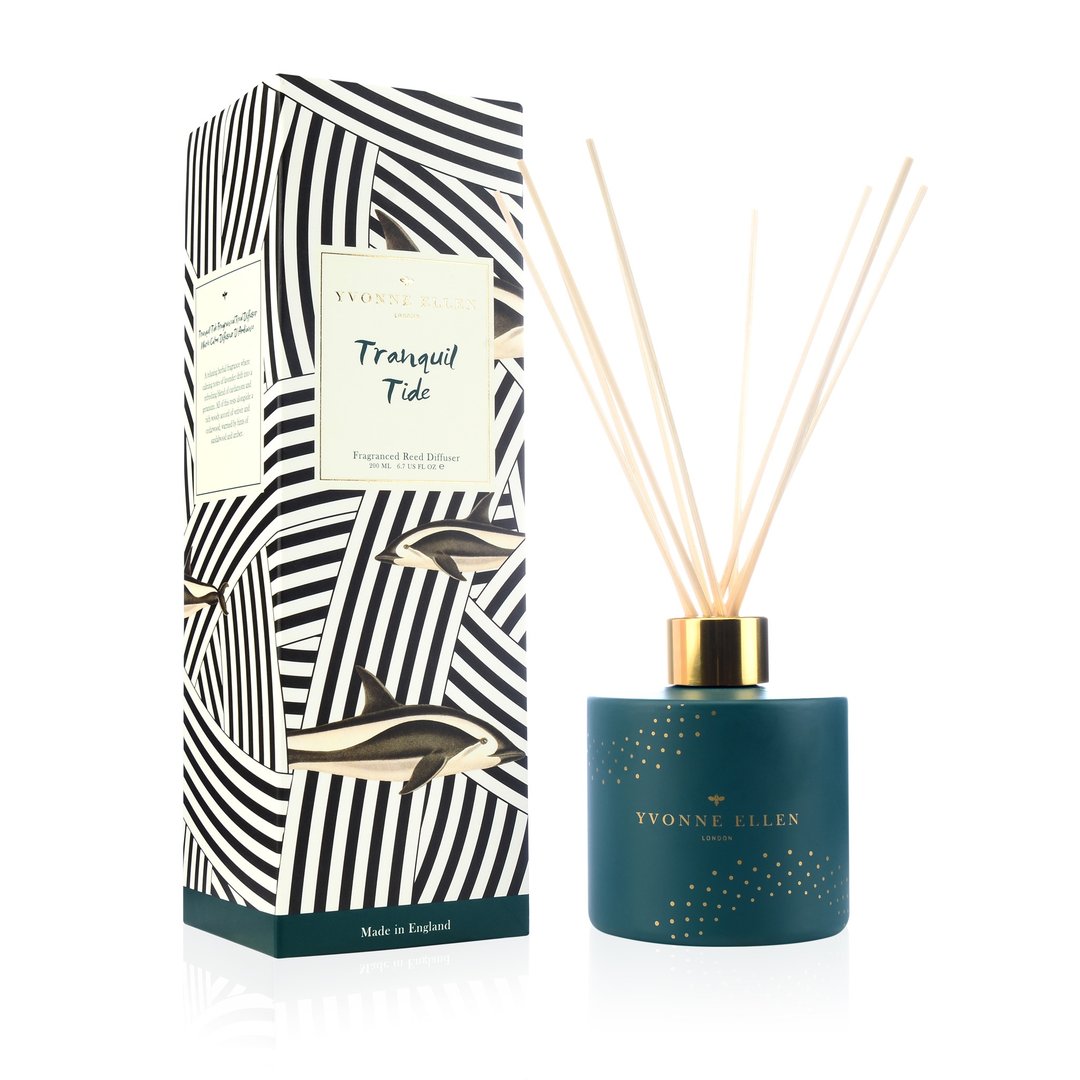 【Portmeirion】Yvonne Ellen | 动物飨宴 200ml 扩香礼盒 鲸鱼 - 香薰/精油/线香 - 精油 绿色