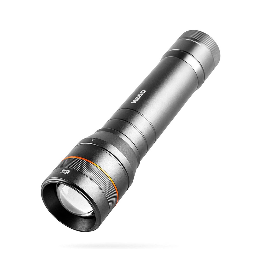 【NEBO】牛顿 手电筒-1000流明 IP67 - 露营用品 - 其他金属 黑色