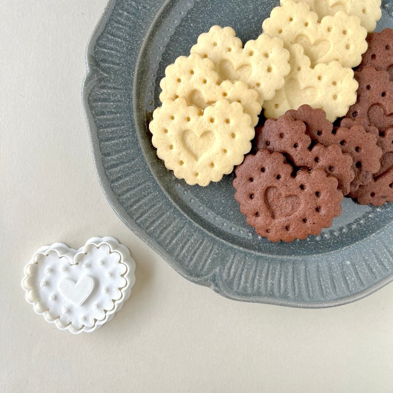 [饼干模具] 心型饼干 - 厨房用具 - 塑料 