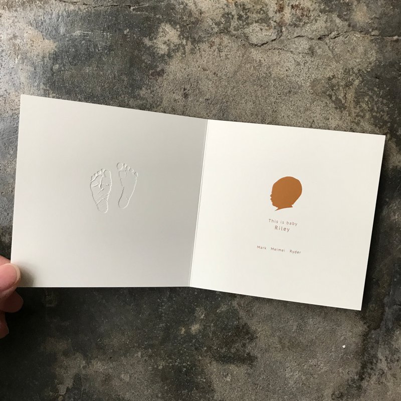 弥月卡/订做脚丫+头像或半身像/100张 - 卡片/明信片 - 纸 多色