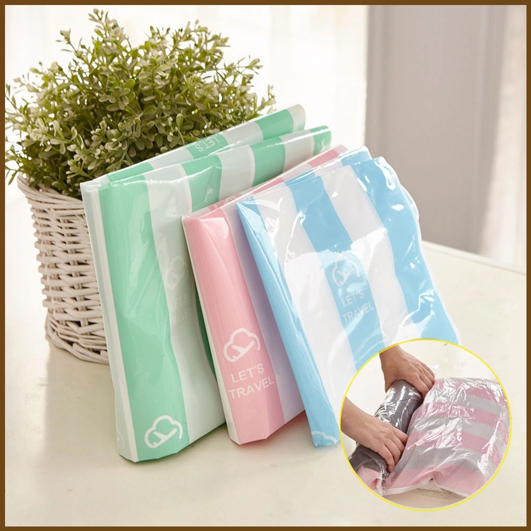 【ikloo】手卷式真空压缩收纳袋6入组(S/M/L) - 收纳用品 - 其他材质 