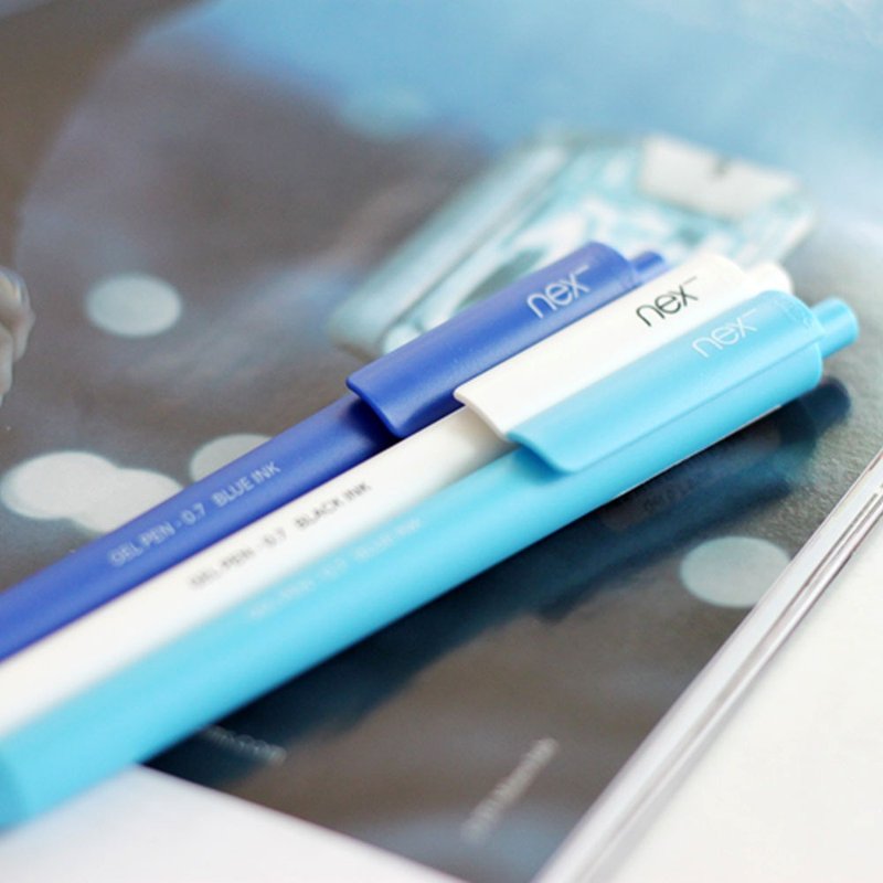 PREMEC 瑞士笔 没什么好blue 胶墨笔三入组 - 其他书写用品 - 塑料 蓝色