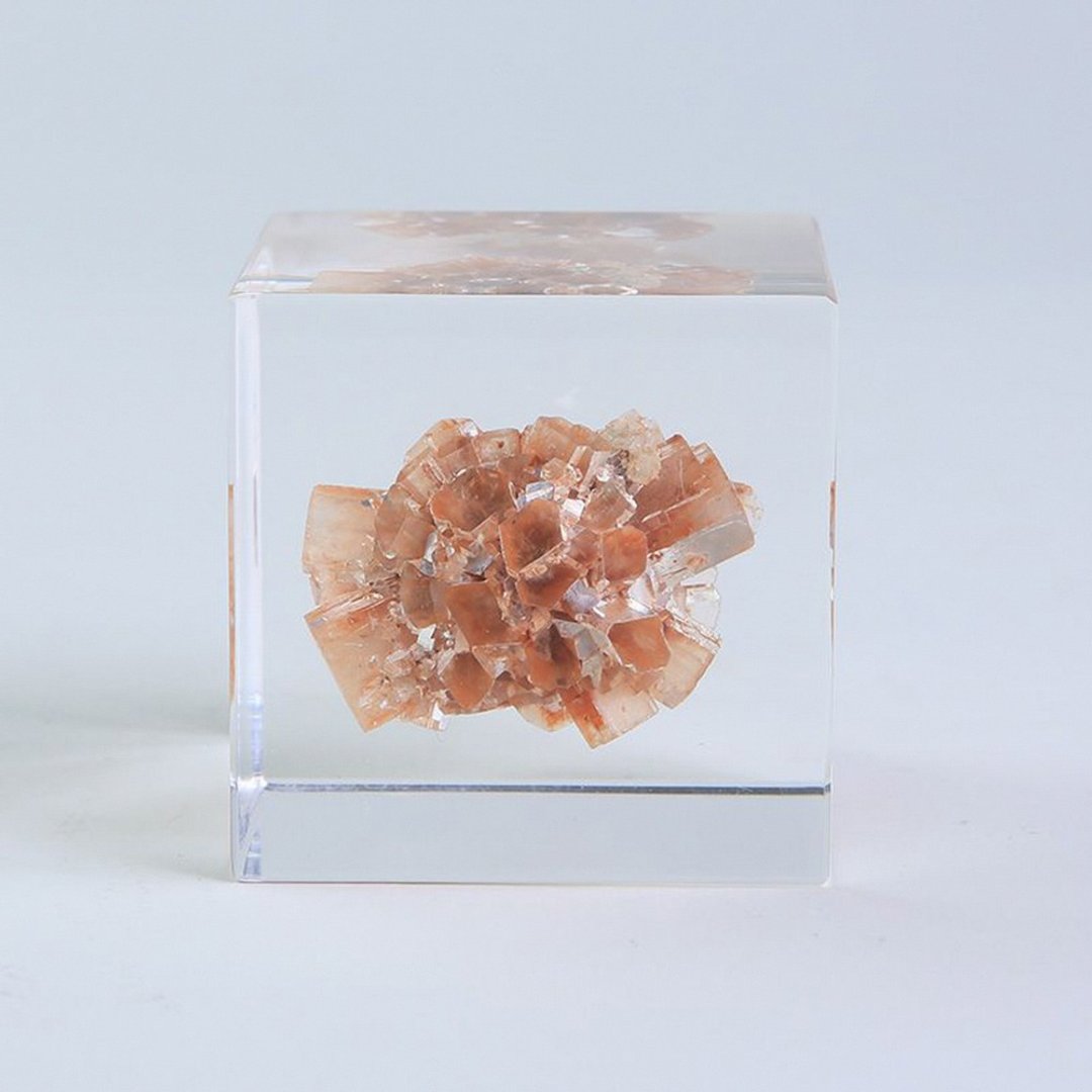 Sola cube Mineral矿石立方块 霰石_不反抗的勇气 - 摆饰 - 其他材质 透明