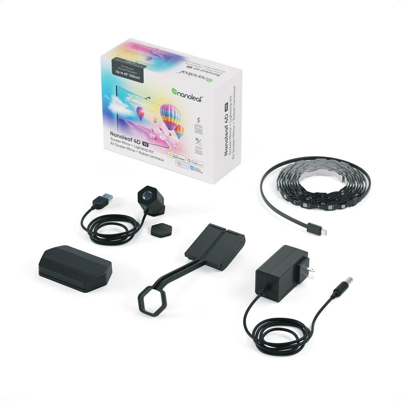Nanoleaf 4D V2 屏幕同步摄影机 + 4.3米灯条套装 - 其他 - 塑料 黑色