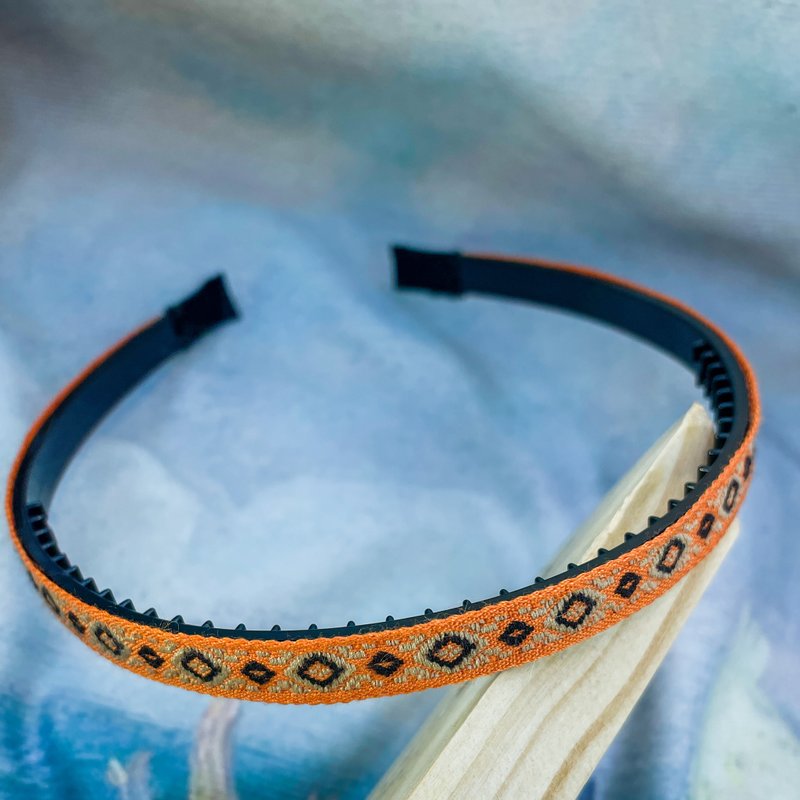 手工塑形减压发箍织带-H - 发饰 - 绣线 