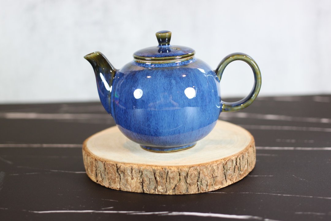 【伟大的妈妈】耀洋 天目釉 圆满茶壶 微瑕疵作品 - 茶具/茶杯 - 陶 