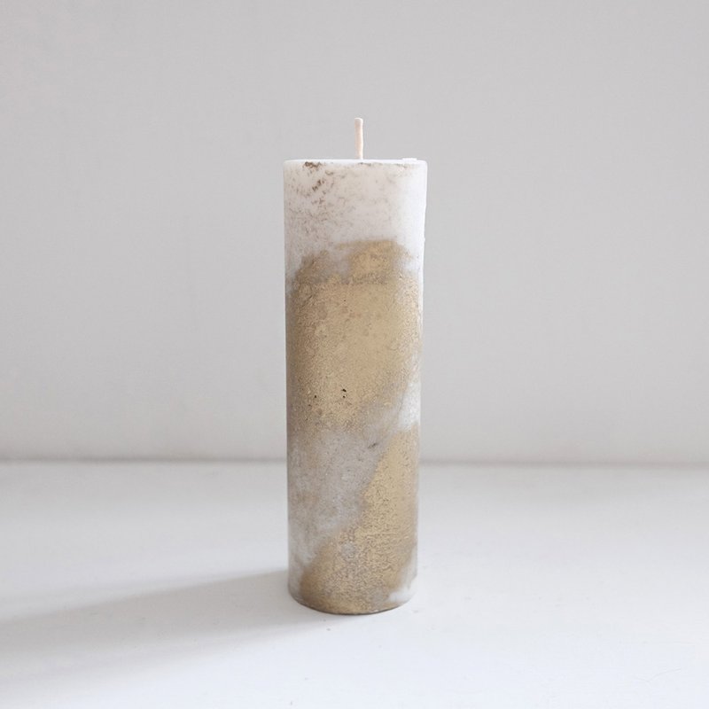 S e k a i / 世 界 白 金 (小) - 蜡烛/烛台 - 蜡 金色