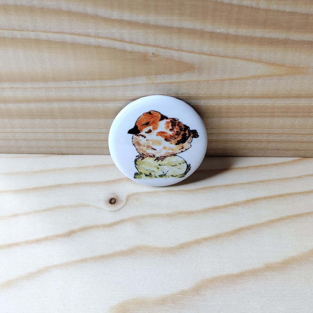 胸章/别针/徽章 - 小麻雀 - 徽章/别针 - 其他材质 多色