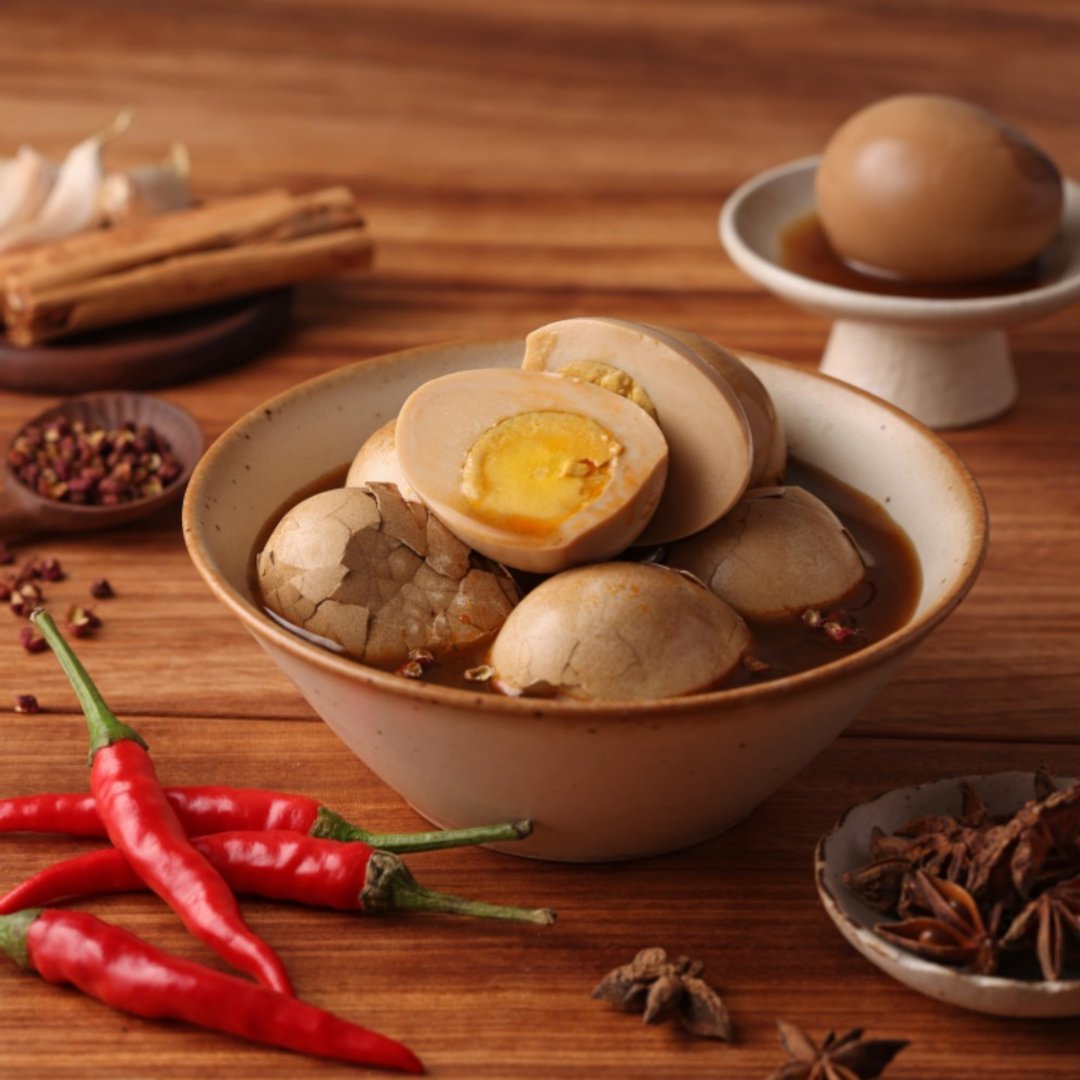 大武山牧场 椒麻武香茶叶蛋 (椒麻 / 6 入) - 熟食小吃 - 新鲜食材 卡其色