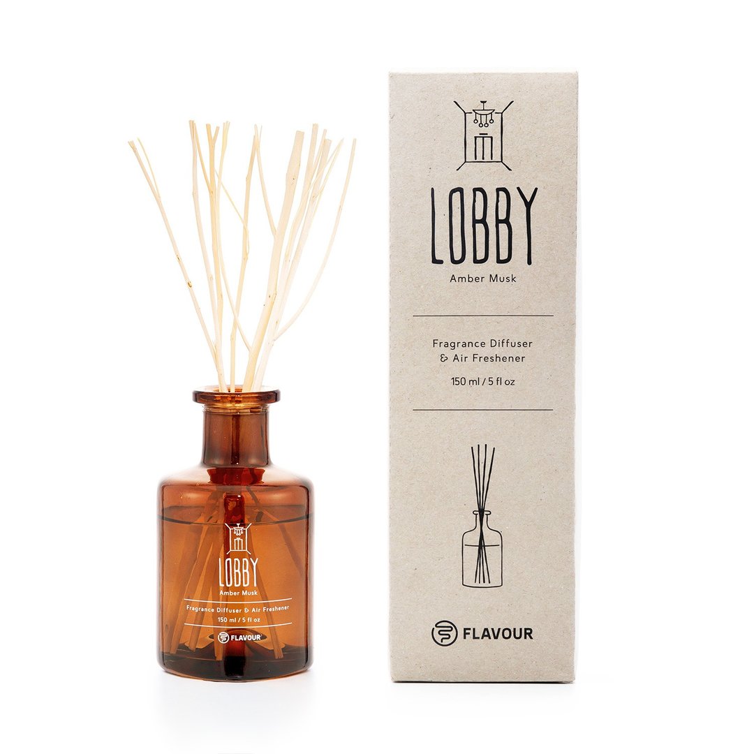 【FLAVOUR】LOBBY | 香氛扩香 | 琥珀麝香调 - 香薰/精油/线香 - 精油 