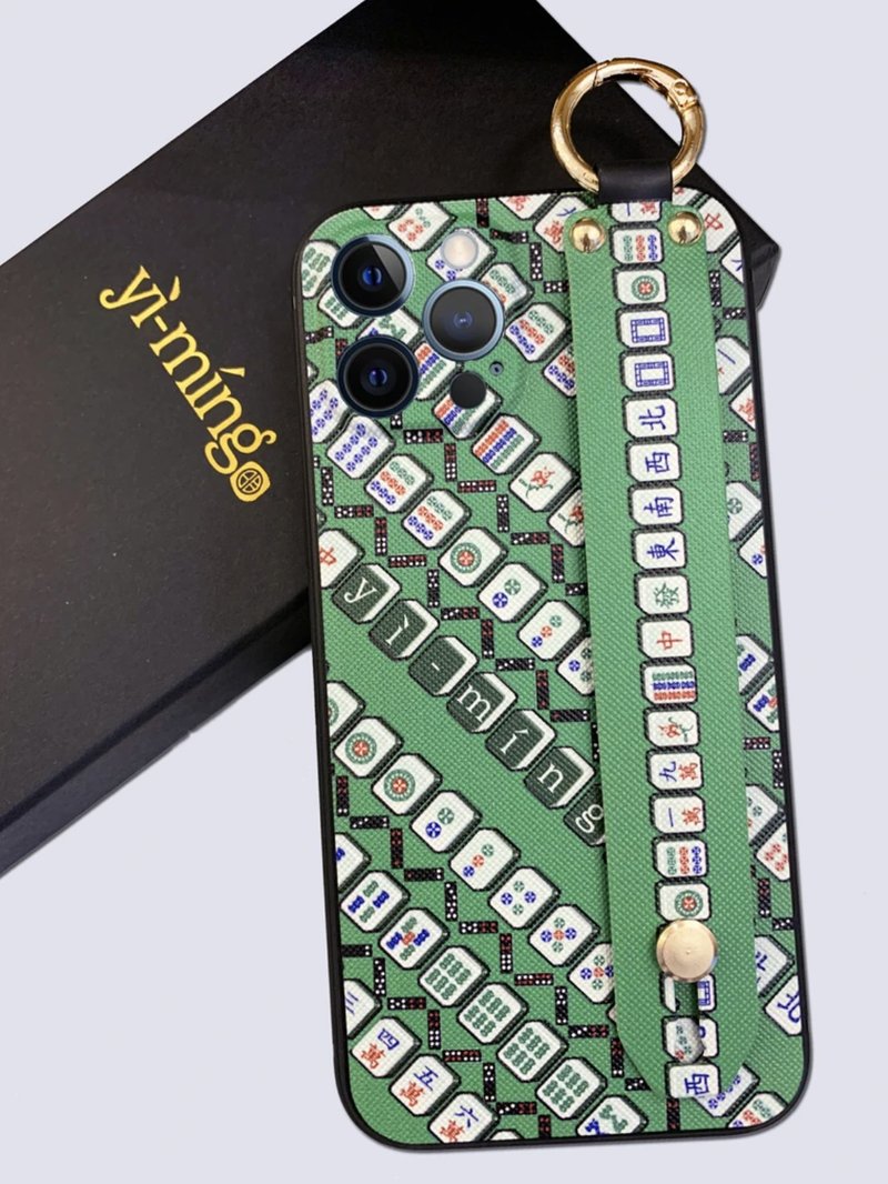 Yi-ming 特色麻雀印花 iPhone 手柄手机壳 - 手机壳/手机套 - 塑料 