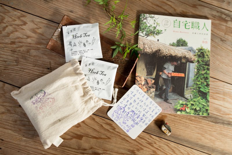 写写字 X 禾亮家 自宅职人礼物组【春食 & 香草茶组合】 - 茶 - 植物．花 绿色