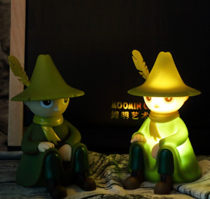 【送礼推荐】噜噜米联名授权 阿金造型小夜灯-13厘米 - 灯具/灯饰 - 塑料 白色