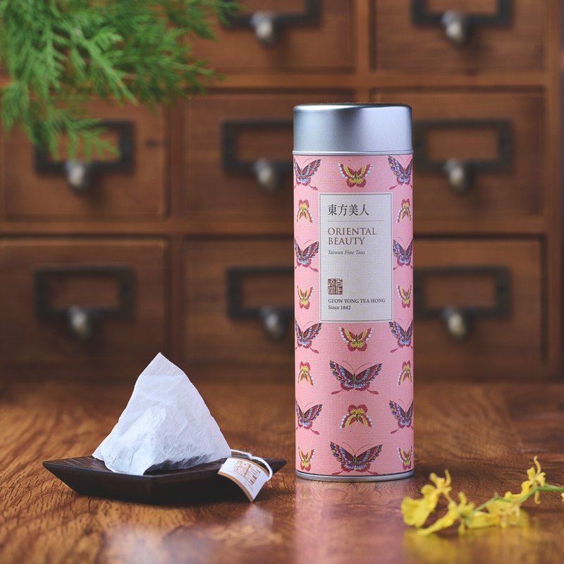 东方美人茶 三角立体茶包(12包入) 缤纷高罐 - 茶 - 新鲜食材 