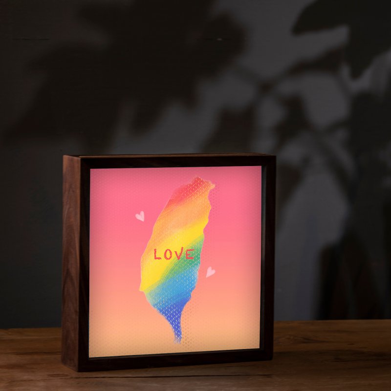 【彩虹灯箱】彩虹台湾 KaoRei /胡桃木枫木 - 灯具/灯饰 - 木头 多色