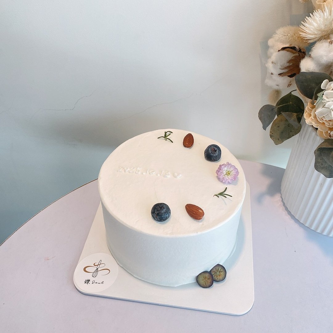 极简风格 题字蛋糕 咖啡蛋糕 定制化 生日蛋糕 铄甜点 纪念日 6寸 - 蛋糕/甜点 - 新鲜食材 