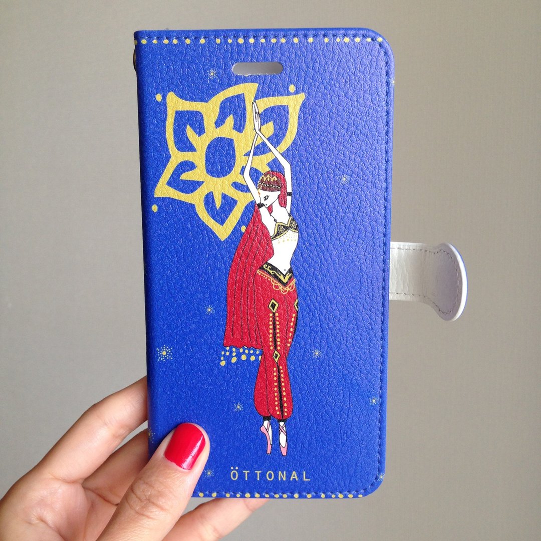 Nikiya Book Type iPhone Case - 其他 - 其他材质 蓝色
