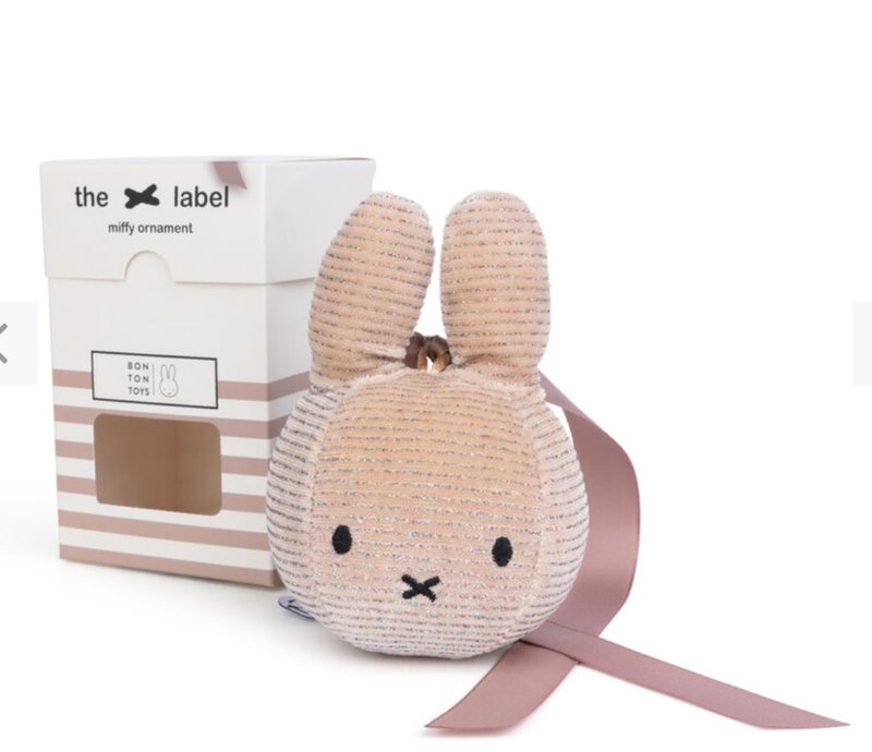 圣诞Miffy 米飞儿闪光装饰品礼盒 - 吊饰 - 棉．麻 多色