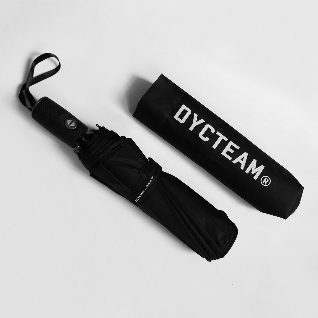 DYCTEAM - LOGO 自动开合伞 - 其他 - 防水材质 黑色