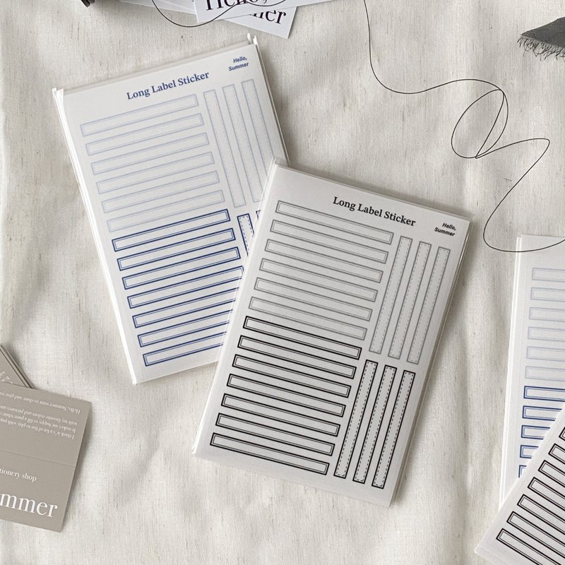 长条透明贴纸 - 贴纸 - 其他材质 