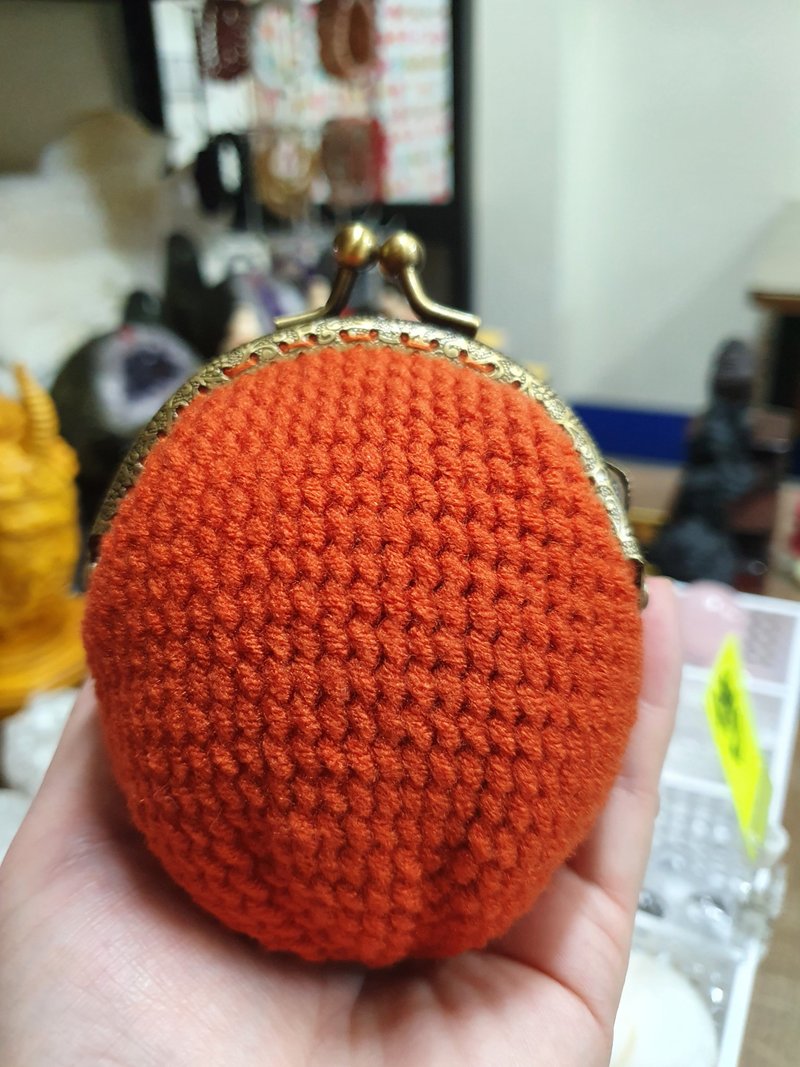 钩针编织课程  莓丽口金包零钱包 初学者可 - 编织/羊毛毡/布艺 - 棉．麻 