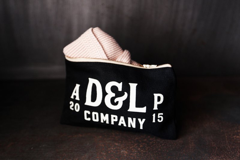 D&L帆布收纳包 - 化妆包/杂物包 - 其他材质 