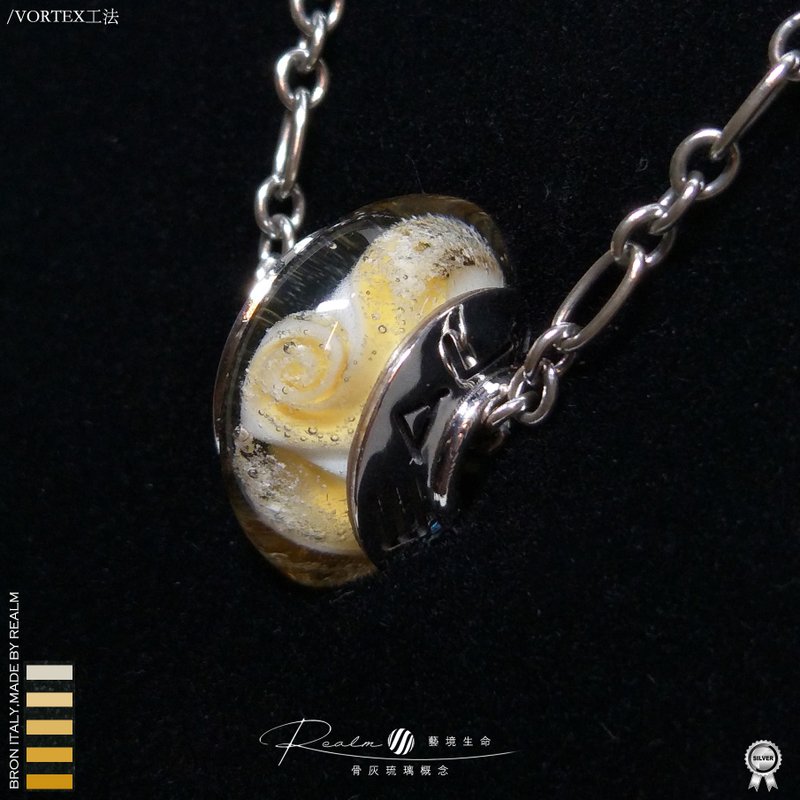 骨灰琉璃项链/骨灰玻璃项链 - 项链 - 玻璃 