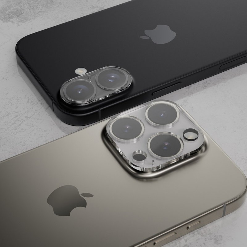 iPhone 16 LensArmor 透明全包覆镜头保护贴 - 手机配件 - 玻璃 