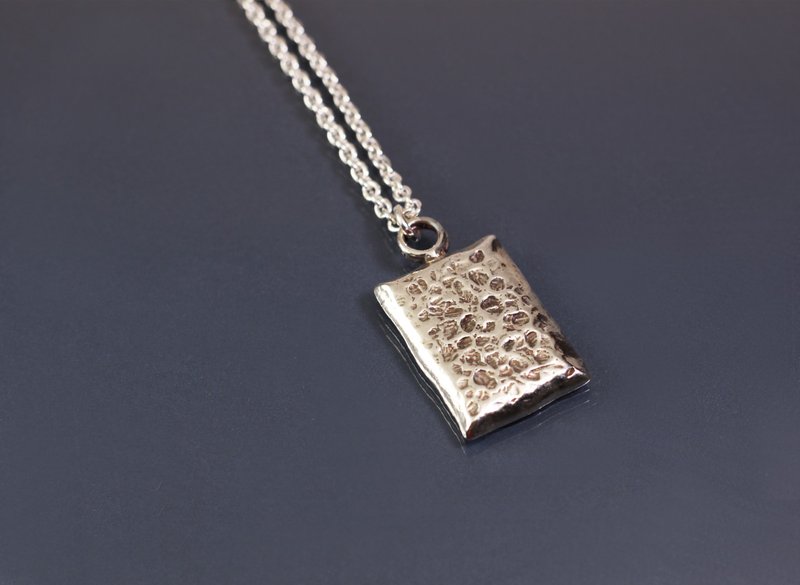 质感系列-随性925银项链 - 项链 - 纯银 蓝色