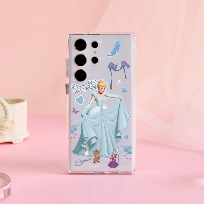 Disney公主-仙杜瑞拉款防摔透明SAMSUNG手机壳 - 手机壳/手机套 - 塑料 多色